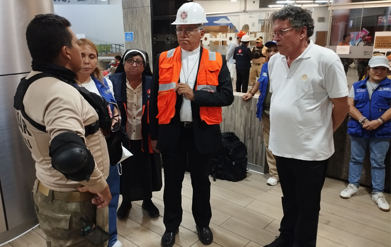 Cáritas Trujillo presente en tragedia del Real Plaza